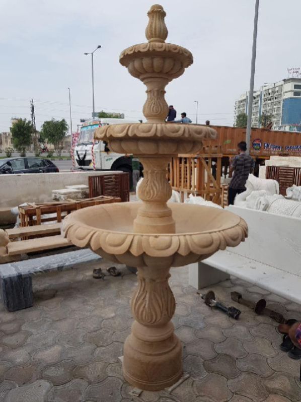 Sandstone Fountain Installation Services